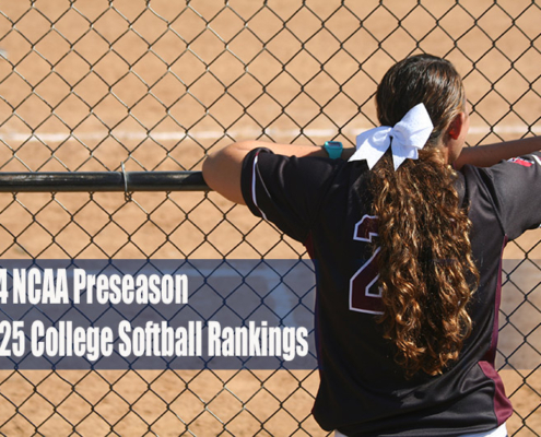 NCAA 2024 College softball top 25 preseason Rankings